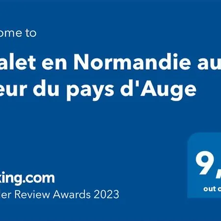 En Normandie Au Coeur Du Pays D'auge Chalet